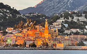 Menton Centre Vue Imprenable Sur Mer Et Jardin Bioves